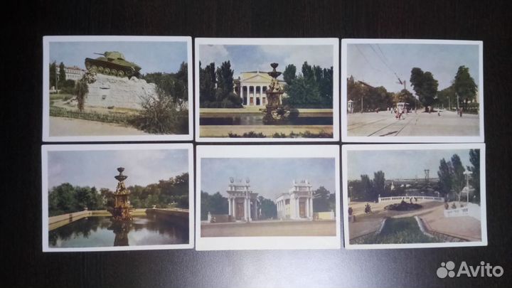 Комплект открыток Днепропетровск 1956г