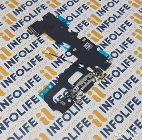 Шлейф iPhone 7 на системный разъем/микрофон