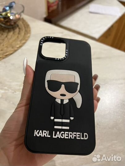 Чехол на iPhone 13 pro max karl lagerfeld