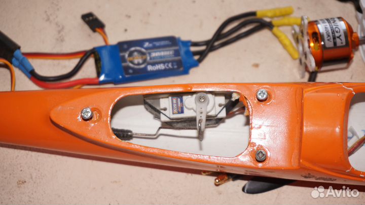 Авиамодель мотопланера e hawk 1500