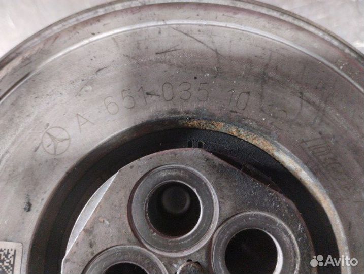 Шкив коленвала Mercedes C-Class W204 OM651 2.2 CDI