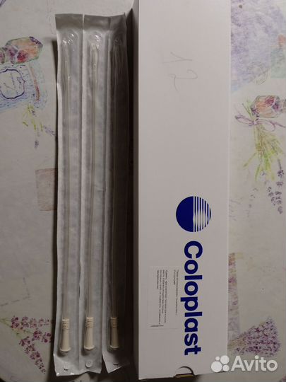 Катетеры лубрицированные мужские 12