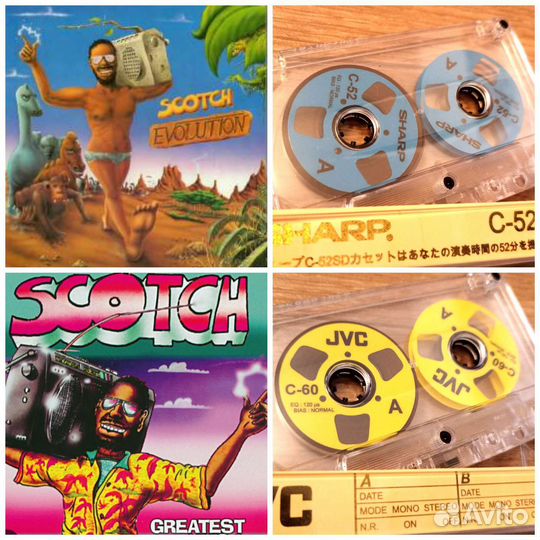 Музыка на кассетах с катушками