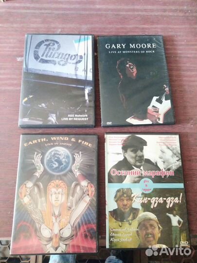 Audio CD диски фирменные и видео концерты, фильмы