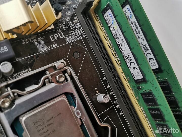 Мощные игровые комплекты (мать+проц+память) №2