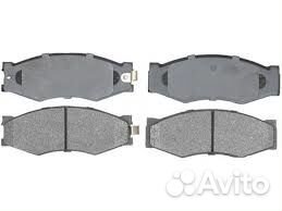 Колодки тормозные передние тагаз LC100 мастер