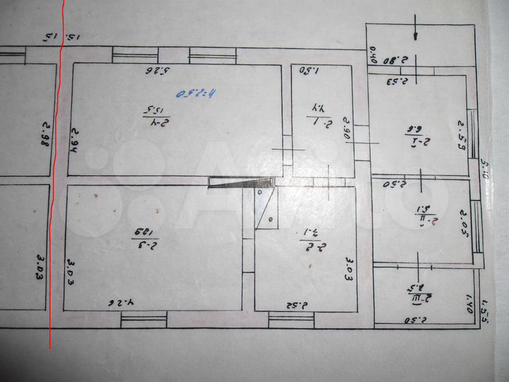 Дом 55 м² на участке 9 сот.
