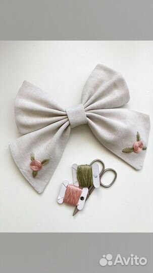 Банты и Заколки для девочек Handmade