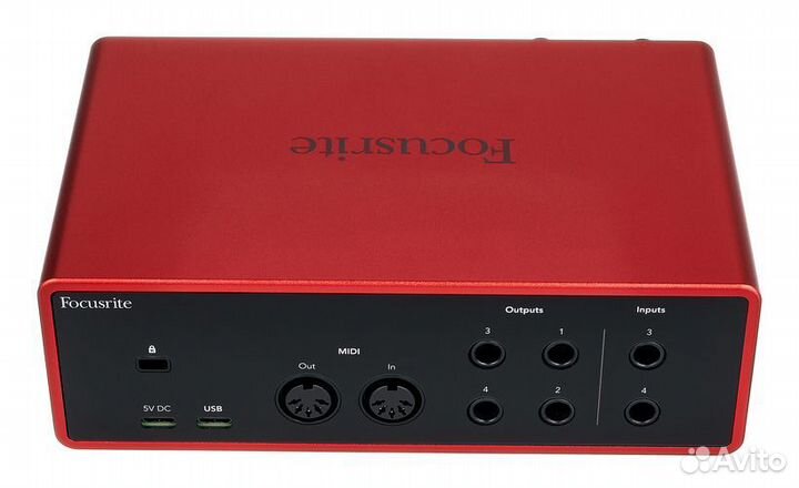 Focusrite Scarlett 4i4 4th Generation новая