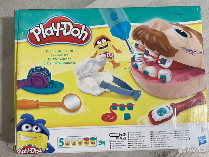 Play doh мистер зубастик