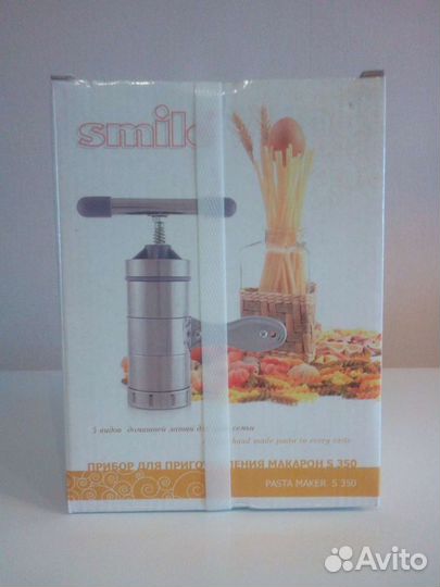 Прибор для приготовления макарон с рецептами теста