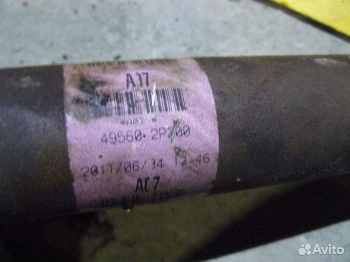 Полуось правая для Hyundai Santa Fe CM