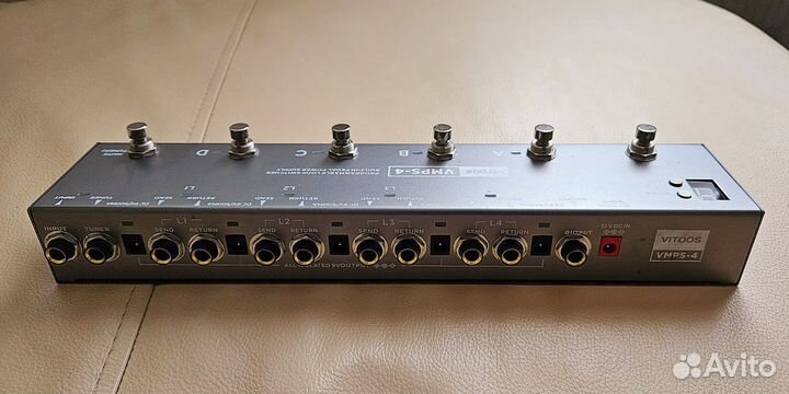 Гитарный свитчер vitoos vmps-4