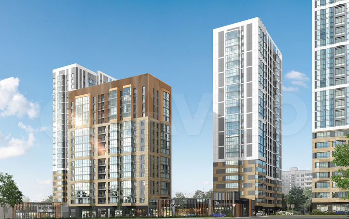 3-к. квартира, 87,9 м², 5/24 эт.