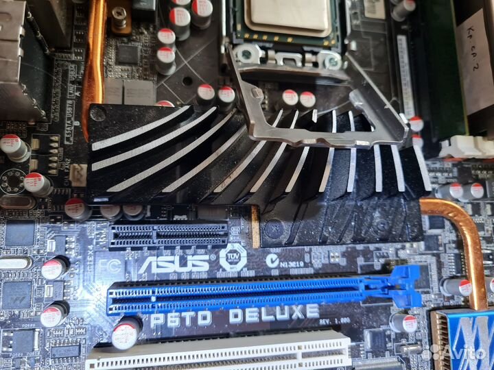 Комплект MB Asus P6TD Deluxe w i/o shield + i7-920