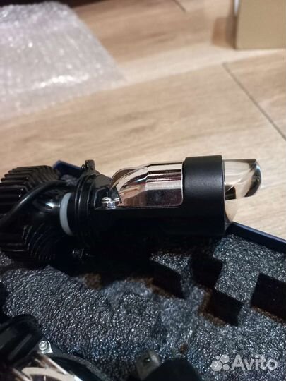 LED лампочки, линзы H4