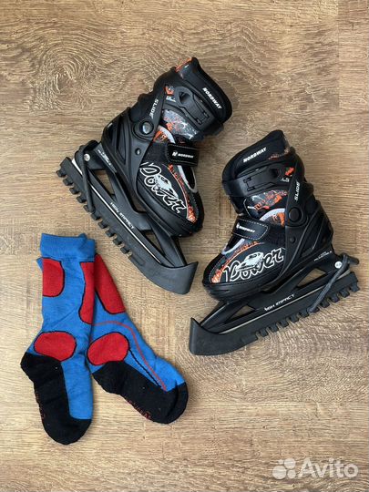 Коньки детские для мальчика