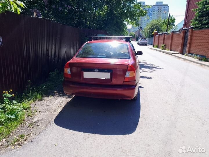 Hyundai Accent 1.5 МТ, 2004, 326 000 км