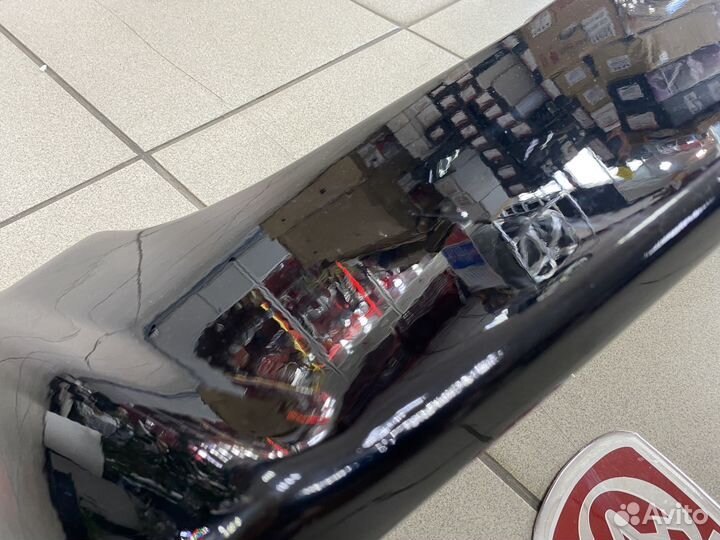 Спойлер чёрный без стопа /крепежа Land Cruiser 100