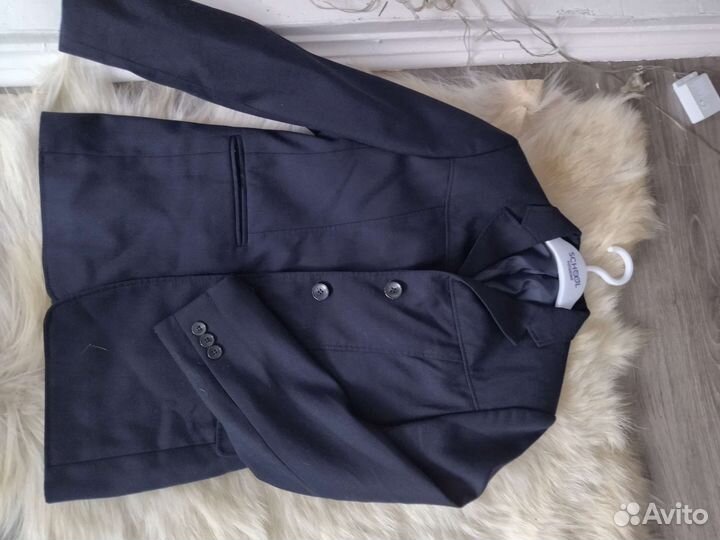 Школьный костюм для мальчика 146 синий