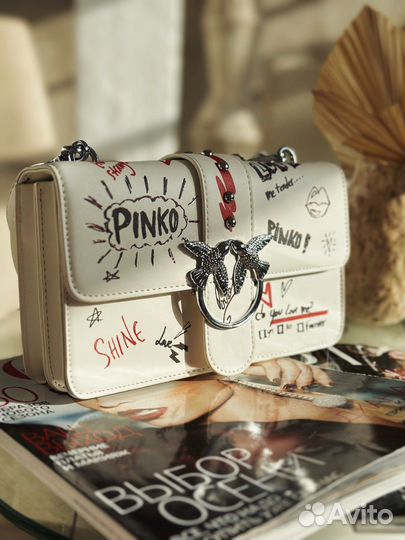 Сумка pinko белая
