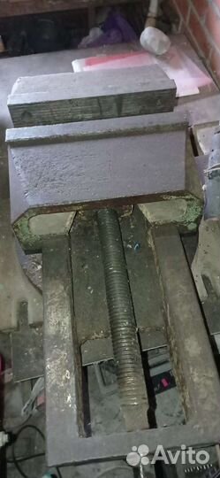 Тиски станочные бу