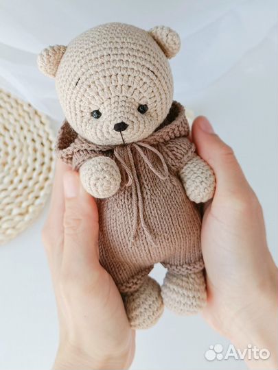 Вязаный мишка