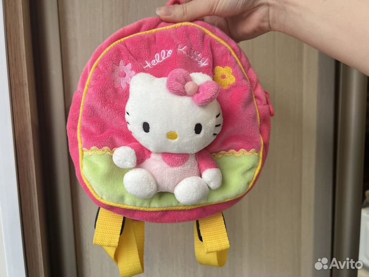 Hello kitty рюкзак детский розовый