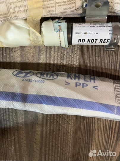 Шторка безопасности левая Kia quoris 3.8