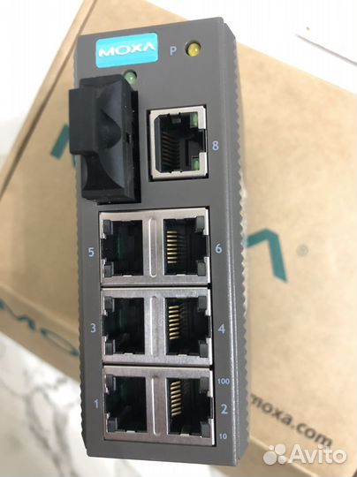 Коммутатор moxa EDS-208-M-SC