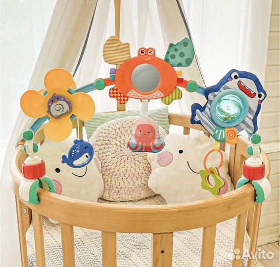 Развивающая дуга с игрушками