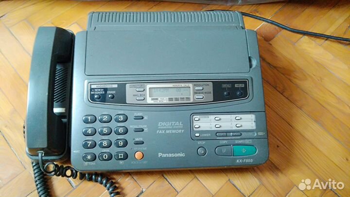 Телефон- факс Panasonic kx F850
