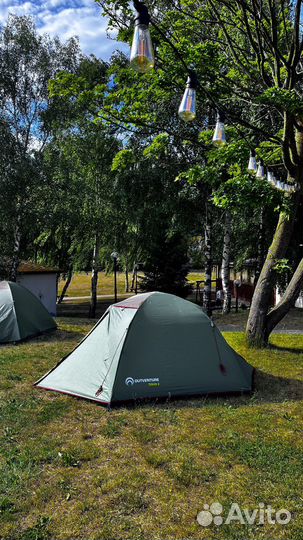 Аренда палаток на Озере Синявинское