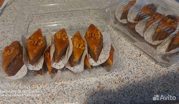 Азербайджанская домашня пахлава