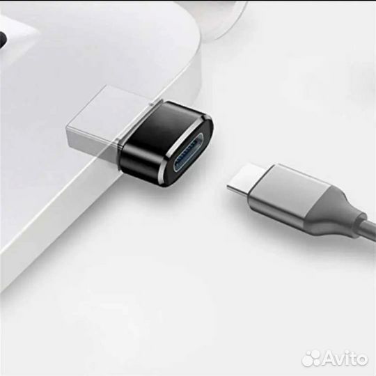 Переходник USB А - USB Type C