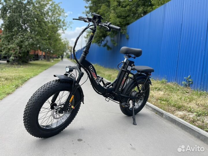 Электрофэтбайк складной 20х4