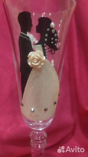 Фужеры на свадьбу