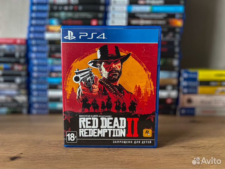 Игра для приставки PS4 - Red dead redemption 2