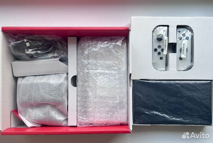 Nintendo switch oled прошитый 128 gb как новый