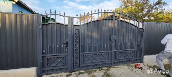 Услуги сварщика. Навесы, ворота, заборы