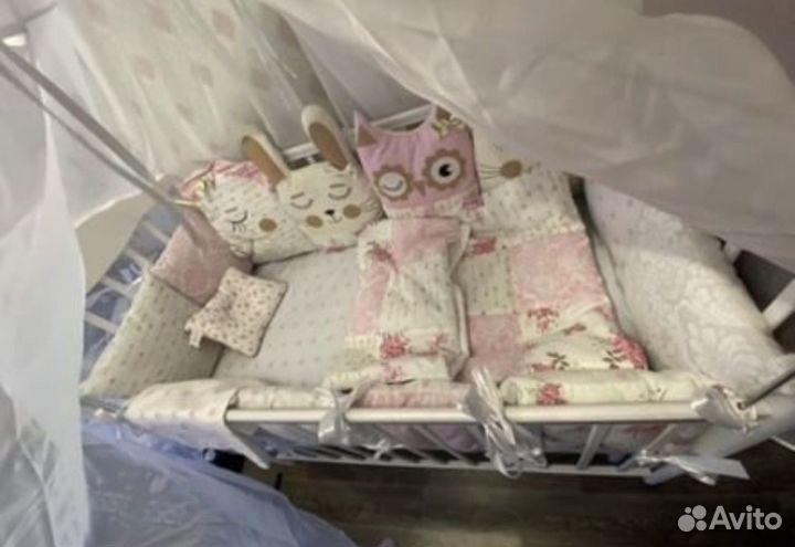 Бортики в кроватку