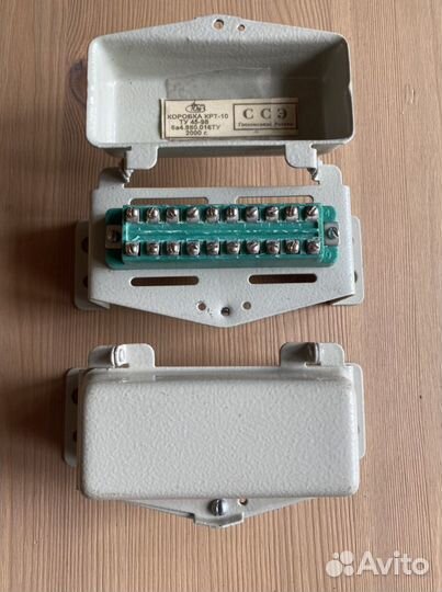 Коробка телефонная крт-10/телеком комплект