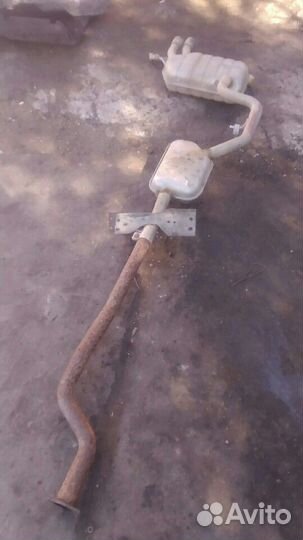 Выхлопная труба бочка Фольксваген Тигуан