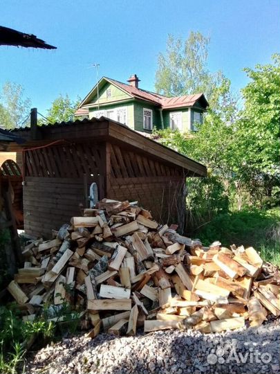 Дрова навалом Березовые в Выборге