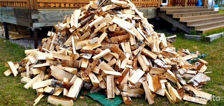 Дрова колотые Ольха