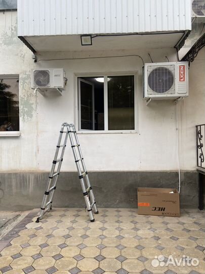 Установка/Закладка труб кондиционеров