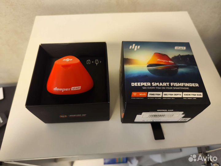 Эхолот deeper start