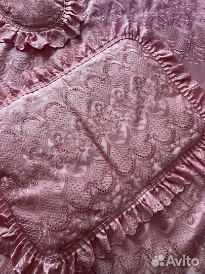 Комплект шторы и покрывало