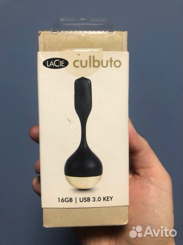 Дизайнерская USB флешка lacie culbuto 16gb новая