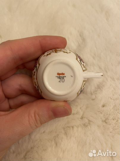 Чайная пара фарфор